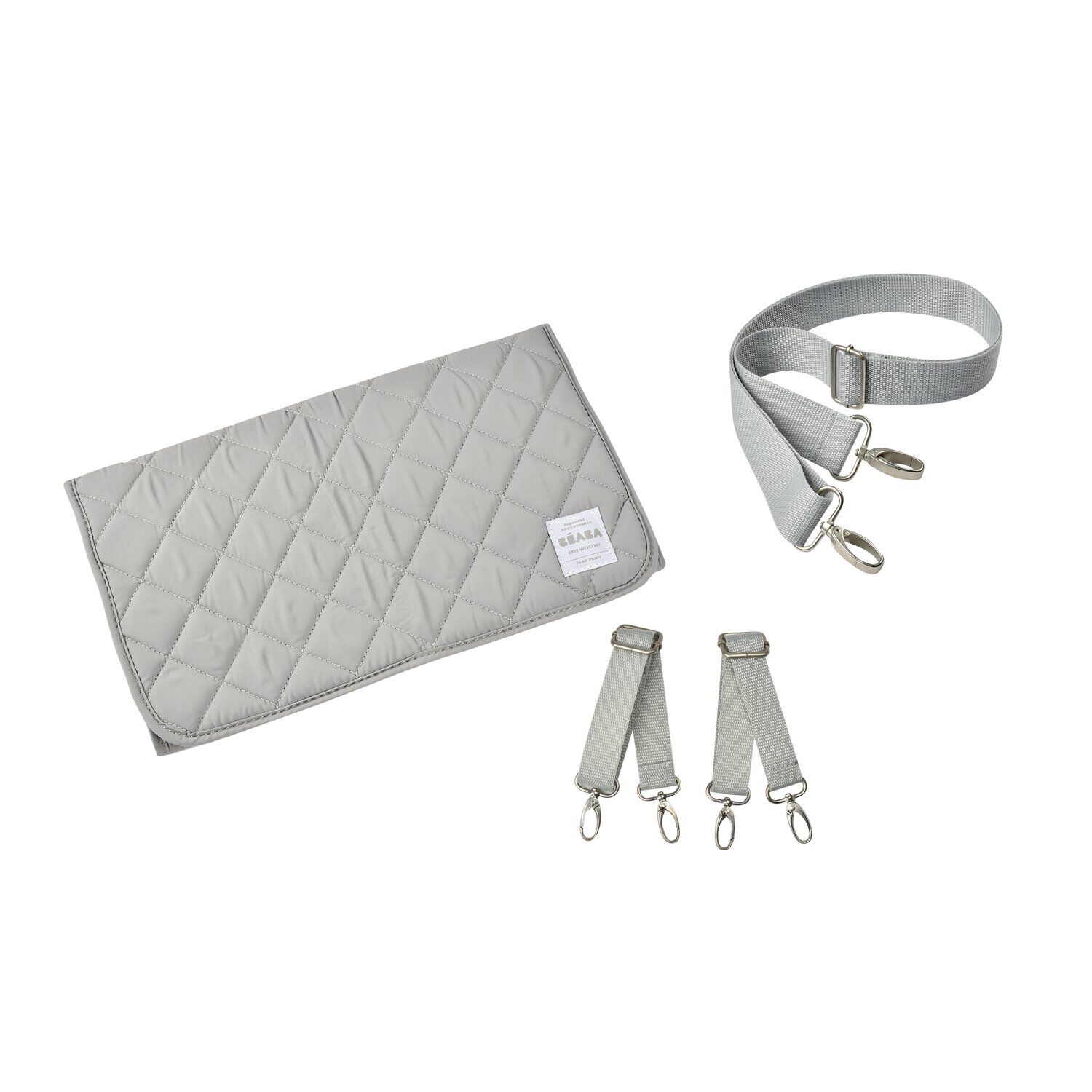 Kit accessoires Sac grey Matelas amovible attaches pous BEABA